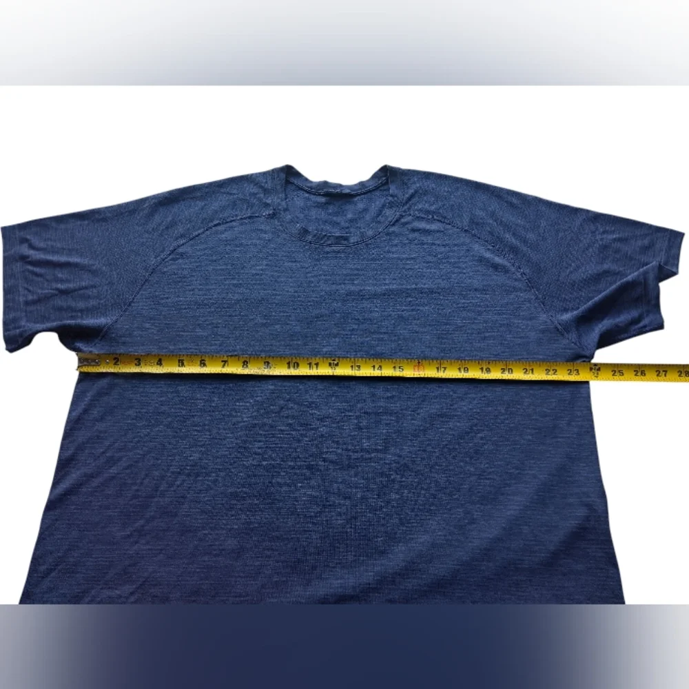 Lululemon Men’s Navy Raglan Tech T-Shirt Size XXL - Picture 5 of 9